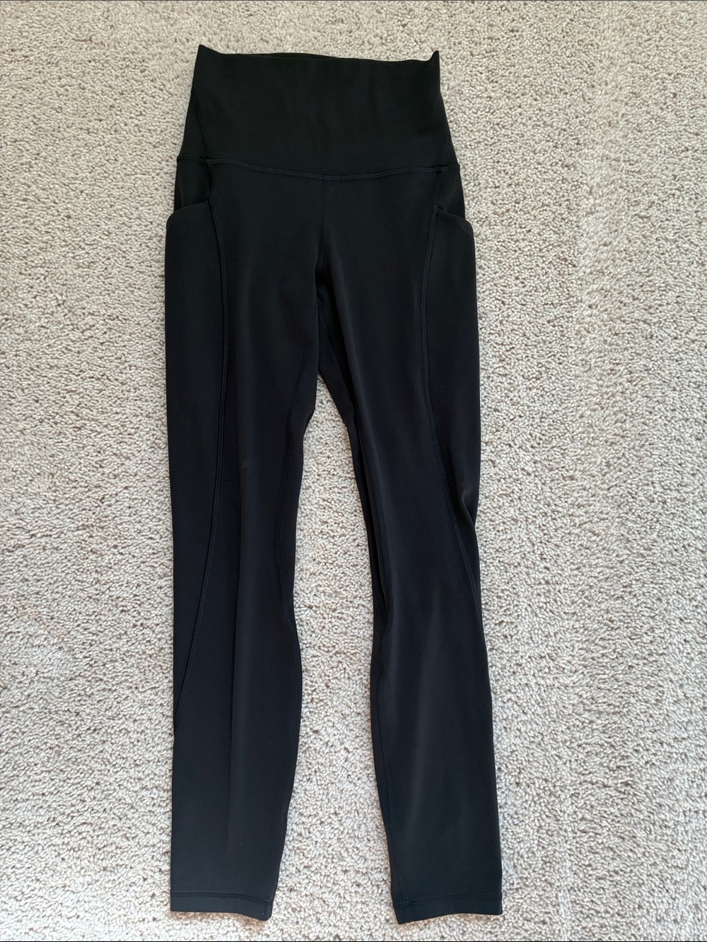 lululemon athletica Black High-Rise Pocket Leggings